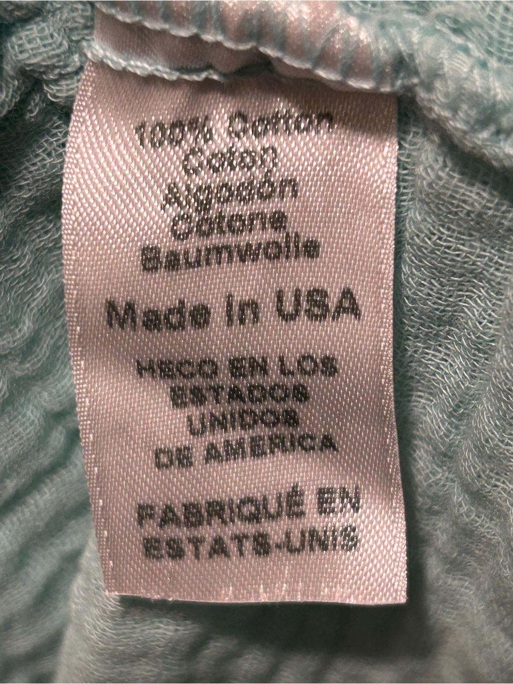 Michael Stars Kate Surplice Tank Light Blue Breezi Resort Beachy , XS - Picture 9 of 9